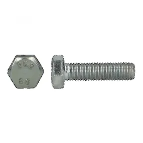 Vis tête hexagonale DIN 933 zingué classe 8.8 PGB "933801006000123" de 6 x 12 mm